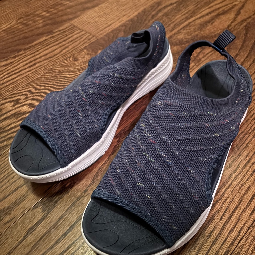 Navy Slip-On Sneakers NEW never worn